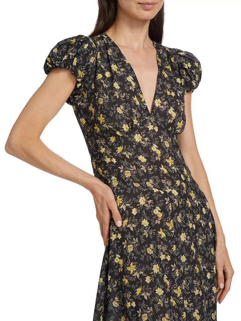 DÔEN Rosalinda Floral Midi-Dress 6