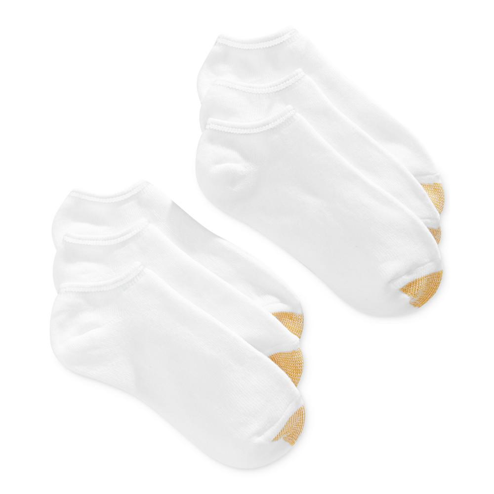 Gold Toe Women's 6-Pack Casual Cushion Liner Socks