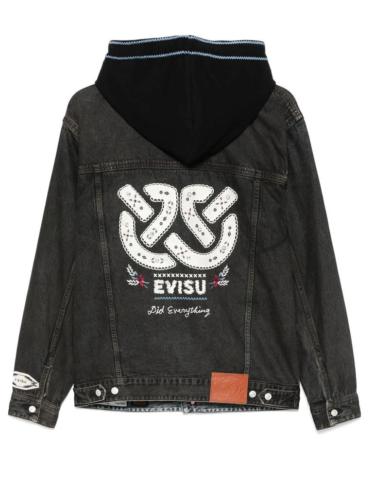 Evisu Coats Black 2