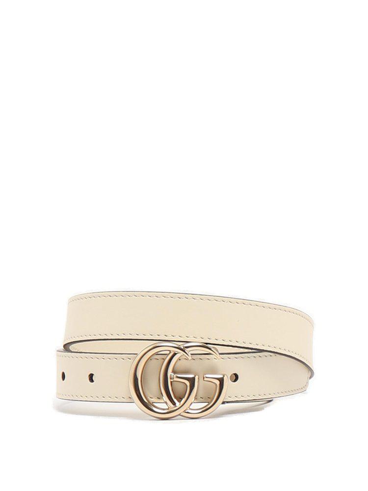 Gucci Gucci Kids Double G Buckled Belt