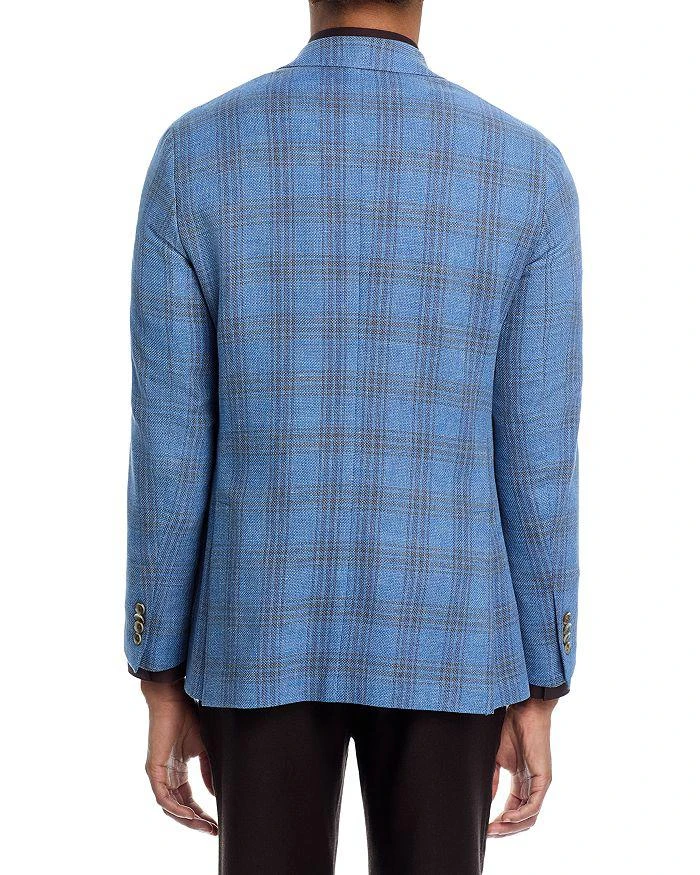 Jack Victor Plaid Unstructured Regular Fit Sport Coat 3