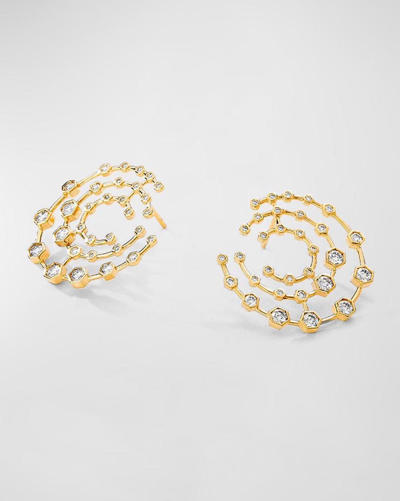 Syna Geometrix Diamond Earrings