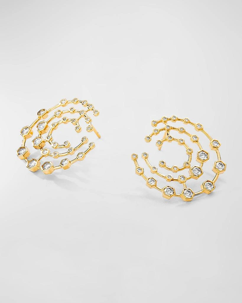 Syna Geometrix Diamond Earrings 1