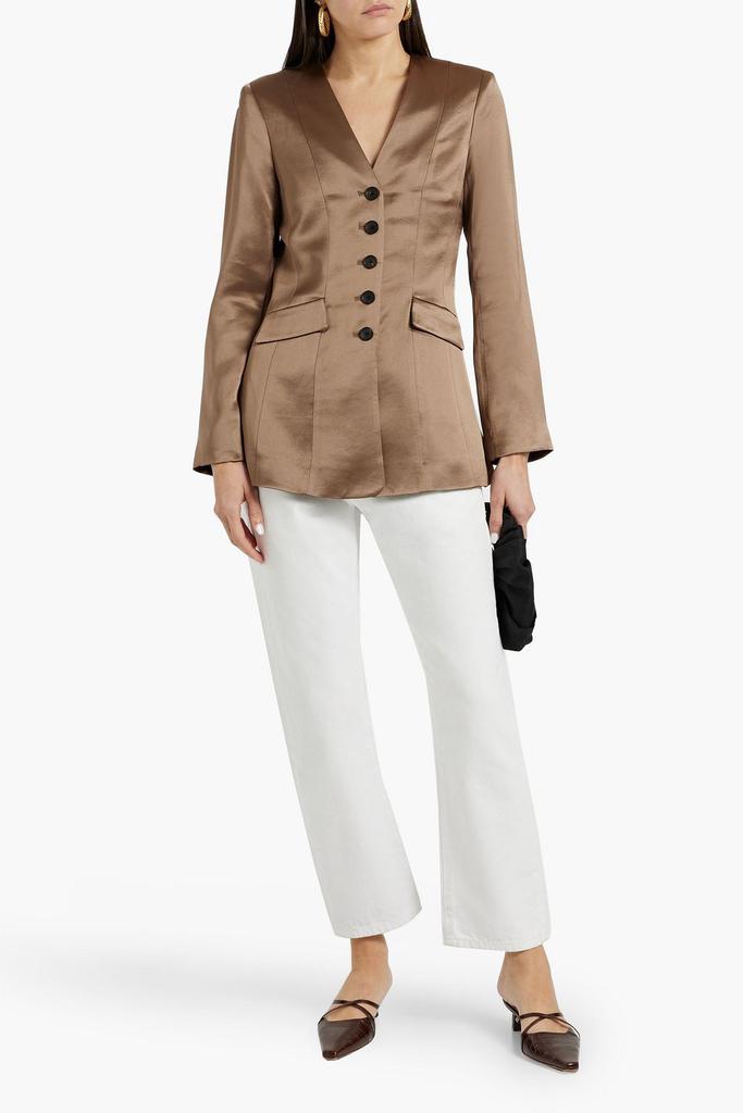 BY MALENE BIRGER Rinnah satin-crepe blazer