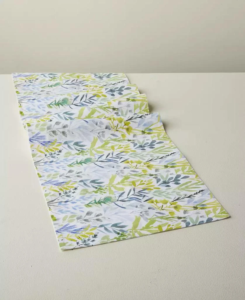 Tableau Blue Meadow Table Runner 2