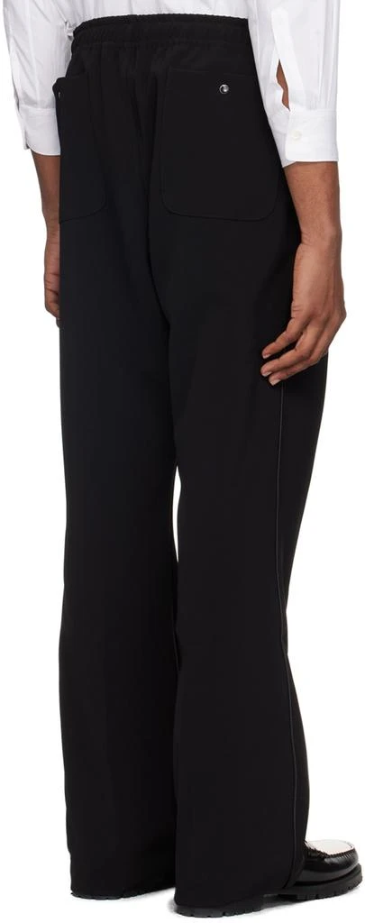 Needles Black Piping Cowboy Trousers 3