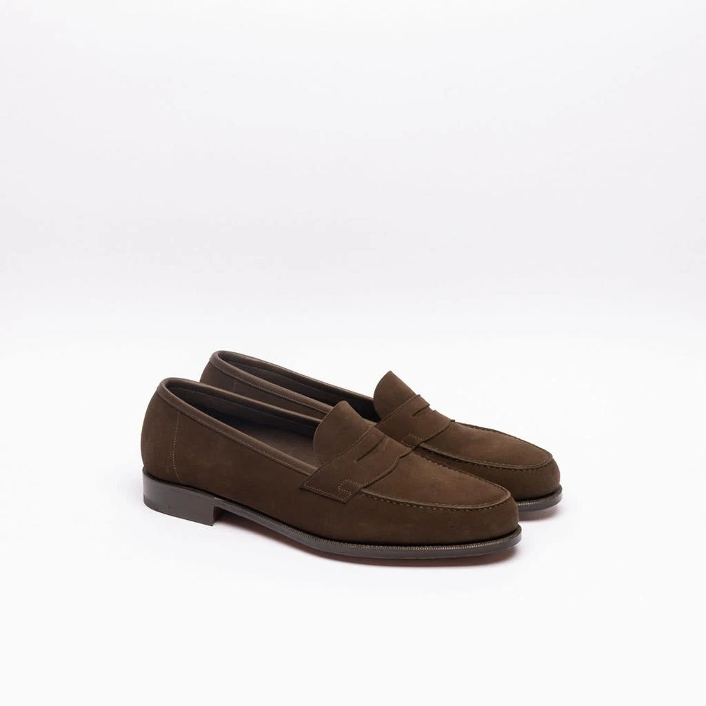 Edward Green Mocca Suede Penny Loafer 2