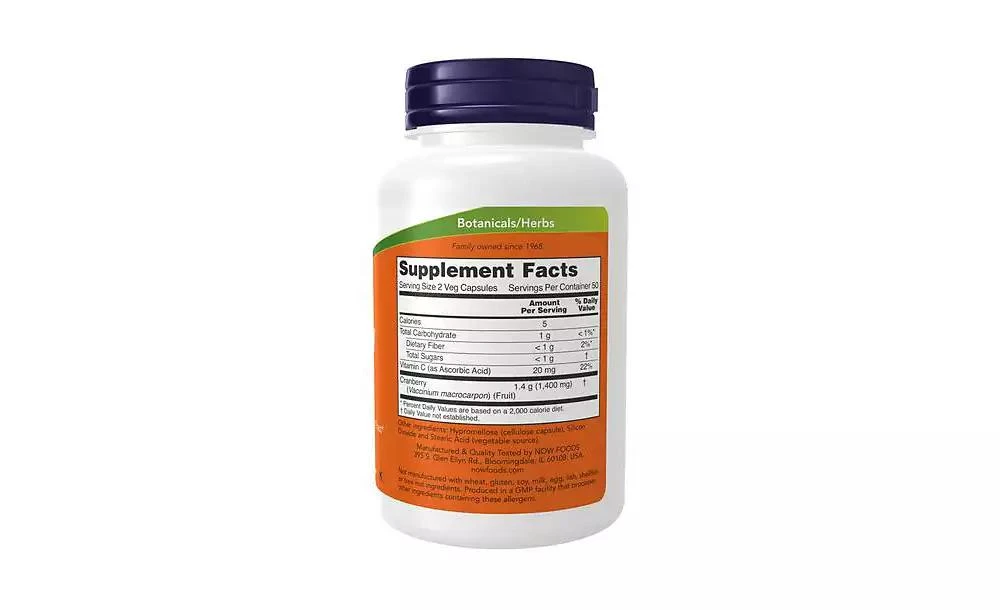 Now Foods Cranberry Caps ,100 Caps 2