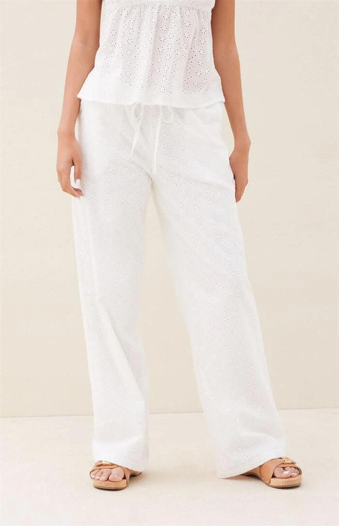 Beverly and Beck Eyelet Pants 1
