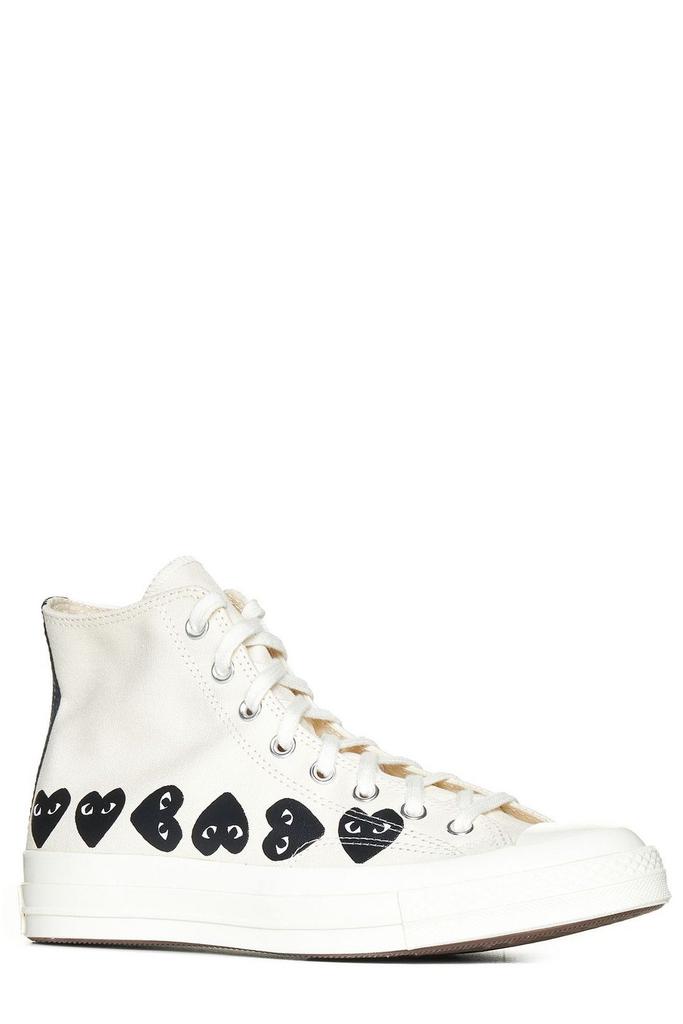 Comme des Garcons Comme des Garçons Play X Converse Chuck Taylor High-Top Sneakers
