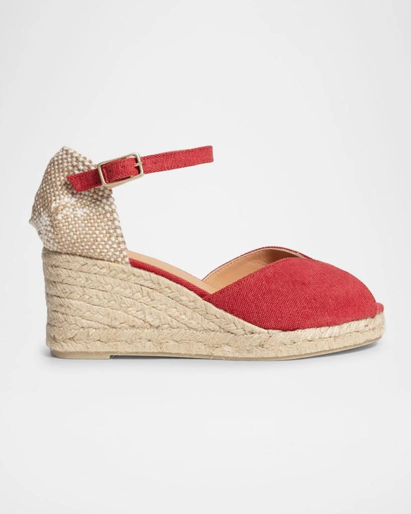 Castaner Bianca Canvas Wedge Espadrilles 1