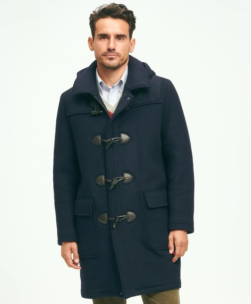 Brooks Brothers Wool Duffle Coat - Coats - Free Shipping - BeyondStyle