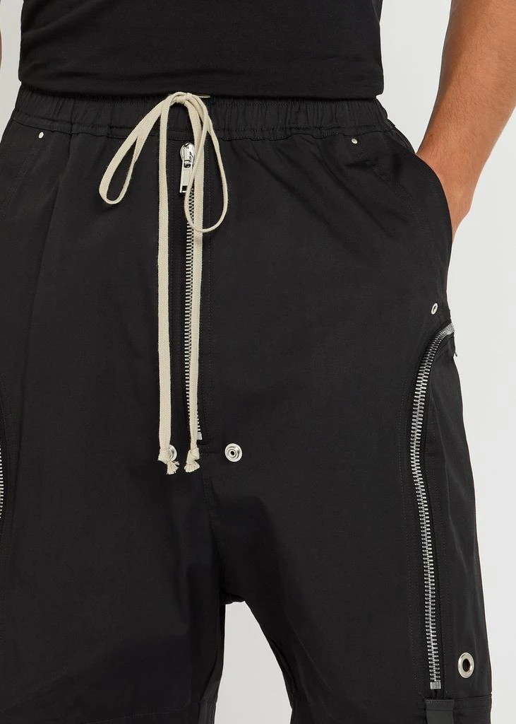 Rick Owens Bauhaus Bela stretch-cotton shorts 5