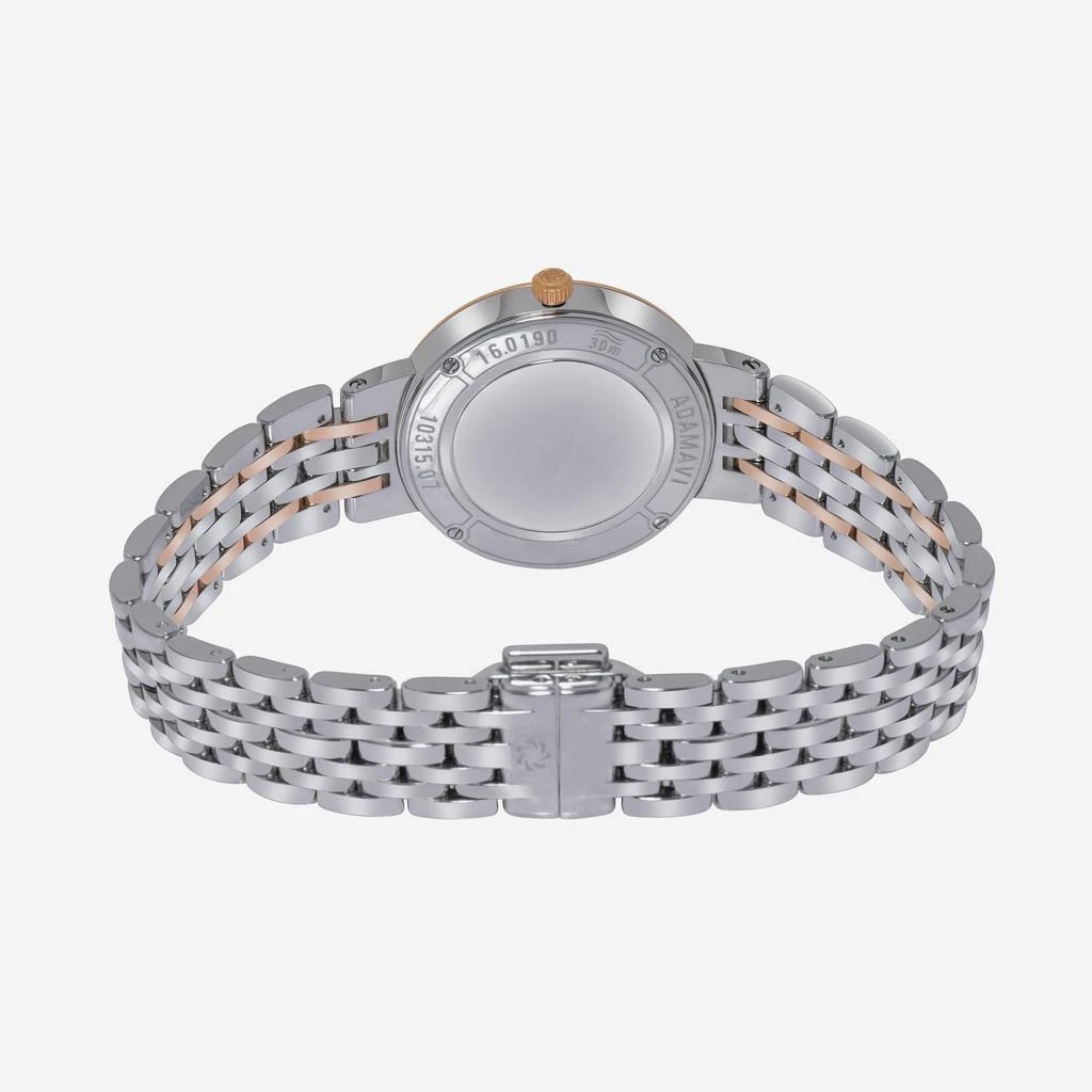 Carl F. Bucherer Carl F. Bucherer Adamavi Date 18K Rose Gold & Stainless Steel Quartz Women's Watch 00.10315.07.15.21 3