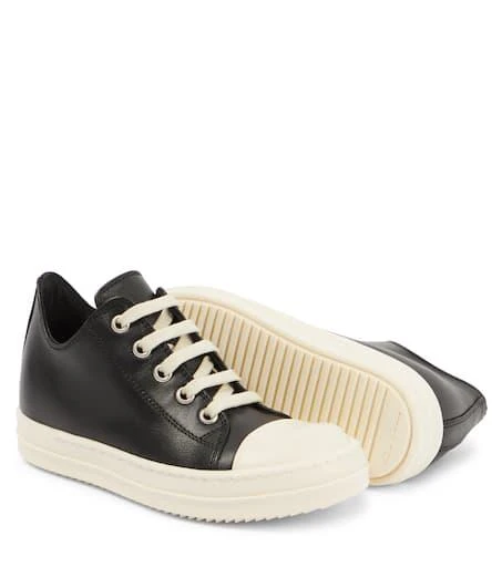 Rick Owens Strobe leather low-top sneakers 6