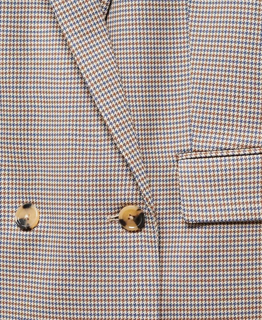 MANGO Women's Houndstooth Wool-Blend Blazer 8