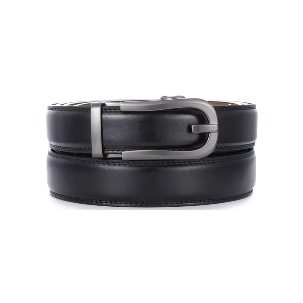 Mio Marino Men's Dapper Leather Ratchet Belts 1