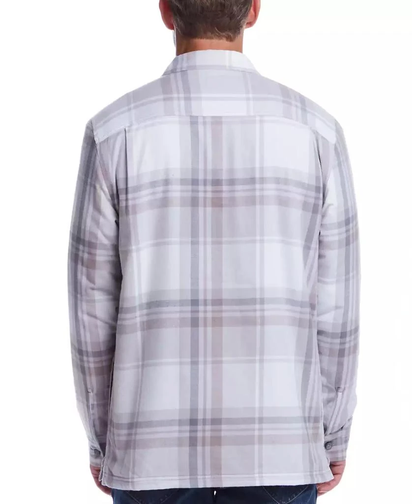 Weatherproof Vintage Men's Sherpa-Lined Flannel Shirt Jacket 2