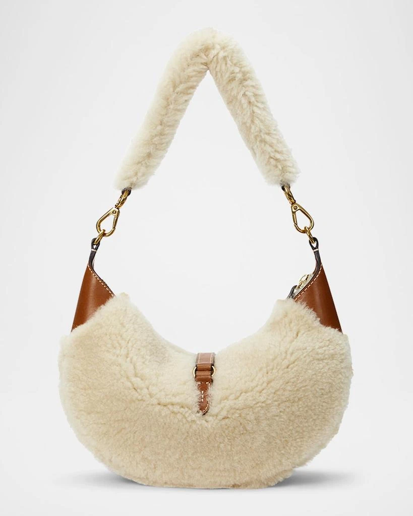 Ralph Lauren Polo ID Mini Shearling Shoulder Bag 6