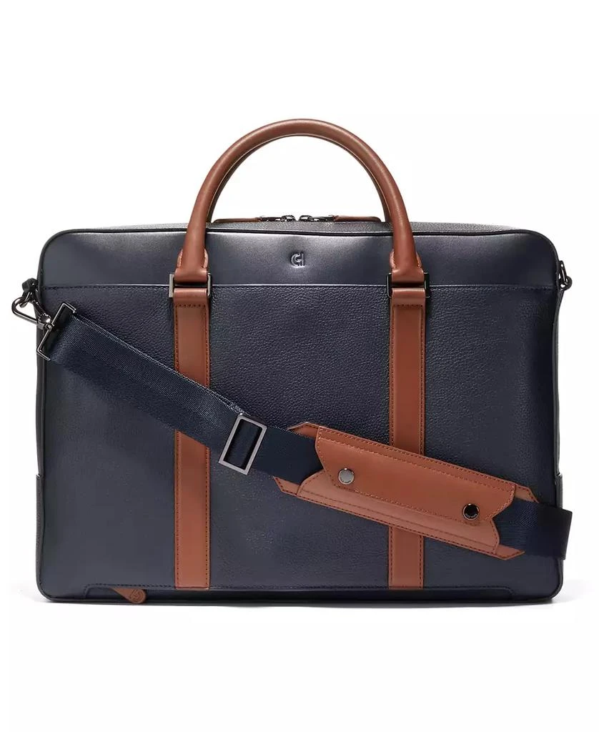 Cole Haan Triboro Medium Leather Briefcase Bag 2