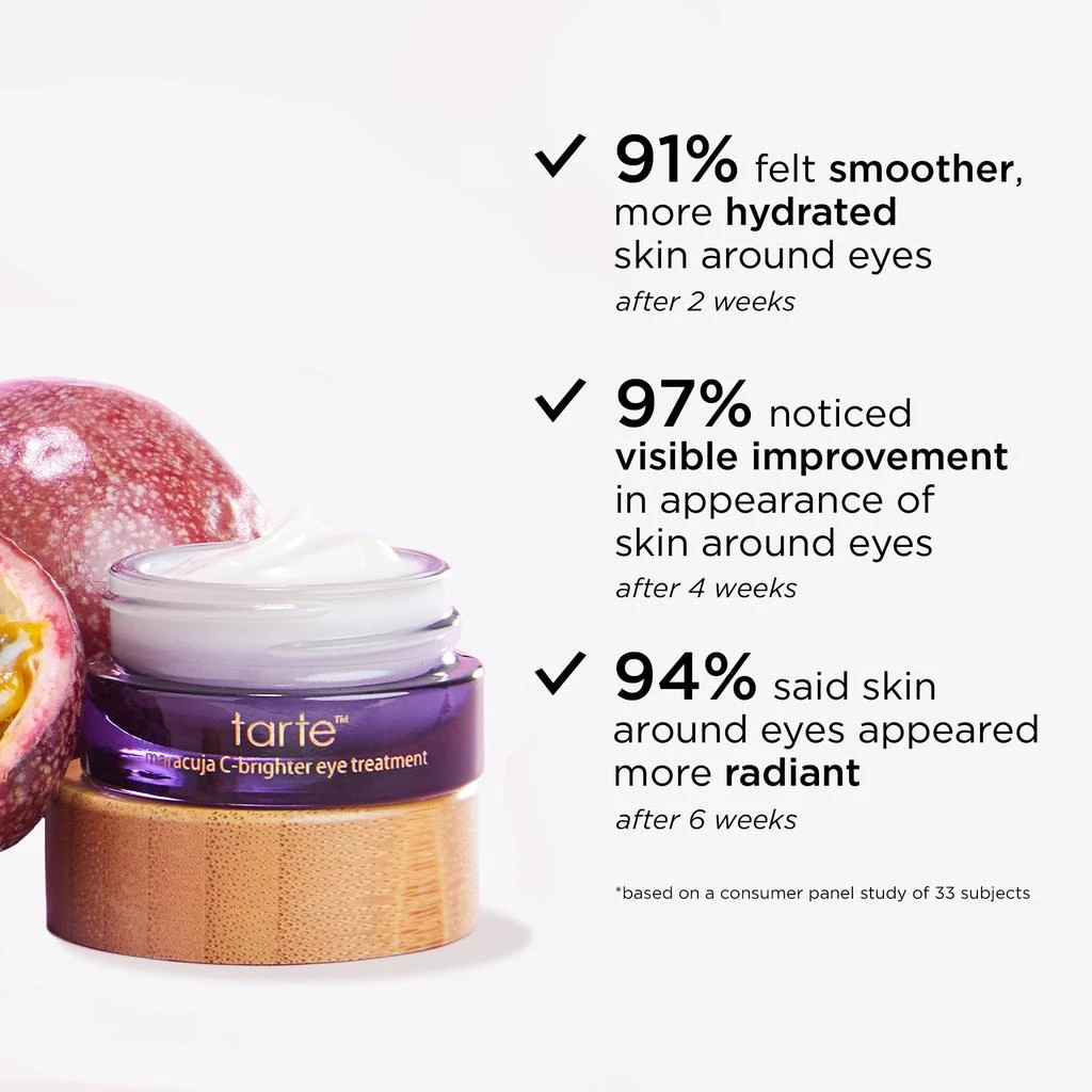 Tarte tarte Maracuja C-Brighter Smoothing & Brightening Eye Cream 0.35 oz. 5