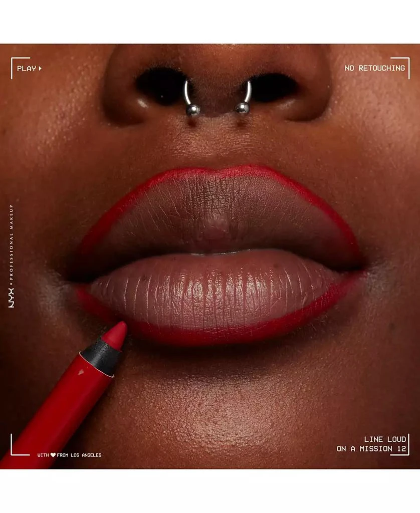 NYX Professional Makeup Line Loud Lip Pencil 4