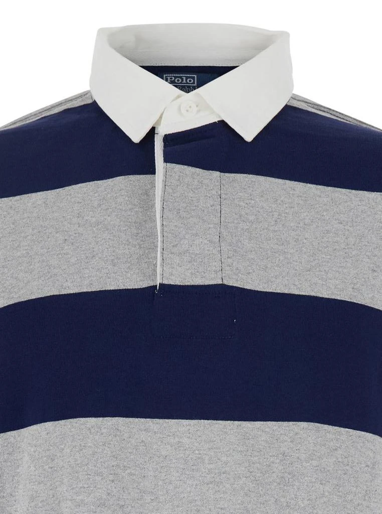Ralph Lauren "Big Fit" Multicolor Polo Shirt With Classic Collar And All-Over Striped Motif In Cotton Man 3