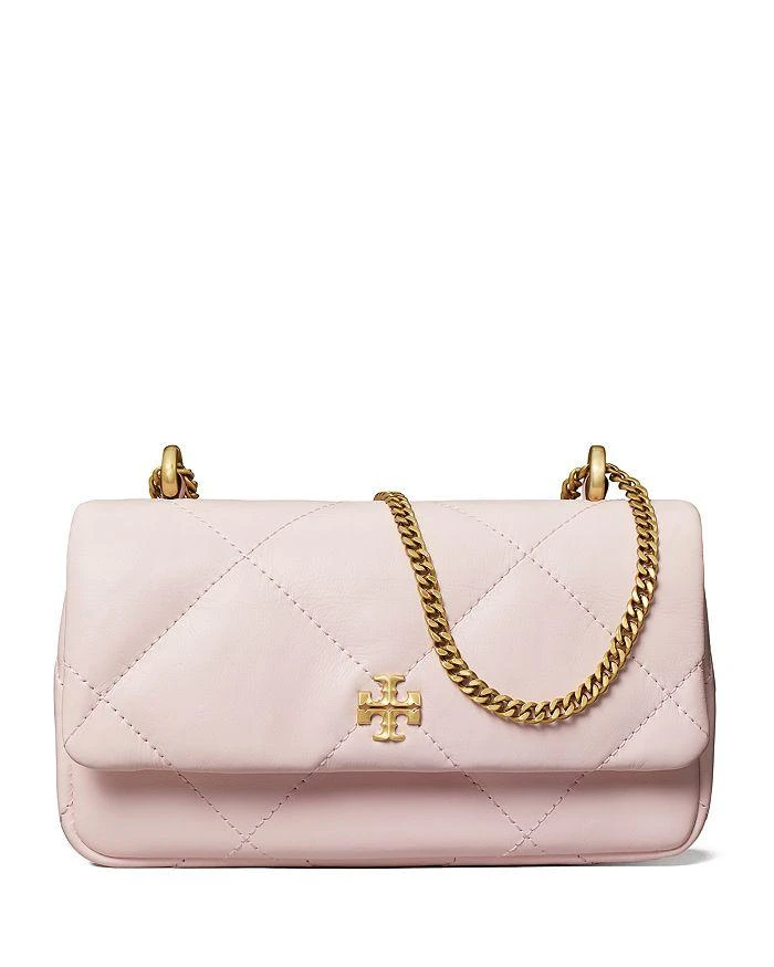 Tory Burch Mini Kira Diamond Quilted Leather Flap Bag
