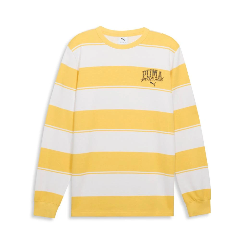 Puma PUMA Men's Class Striped Crew Men 8