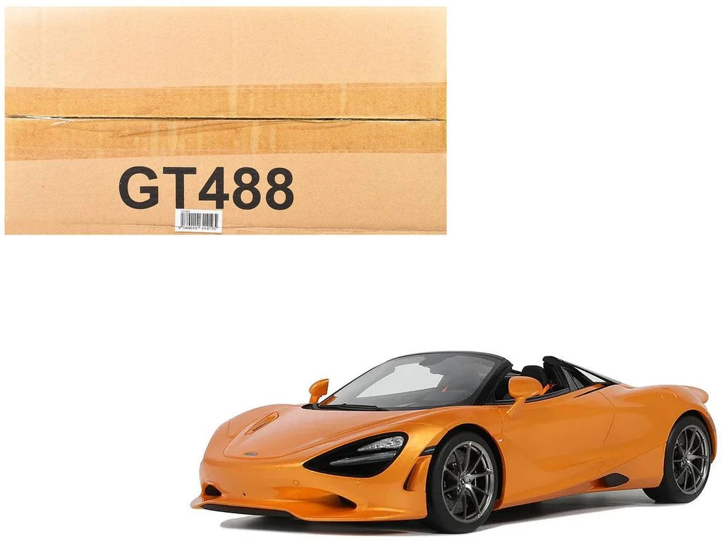GT Spirit 2024 McLaren 750S Spider Orange Metallic 1/18 Model Car by