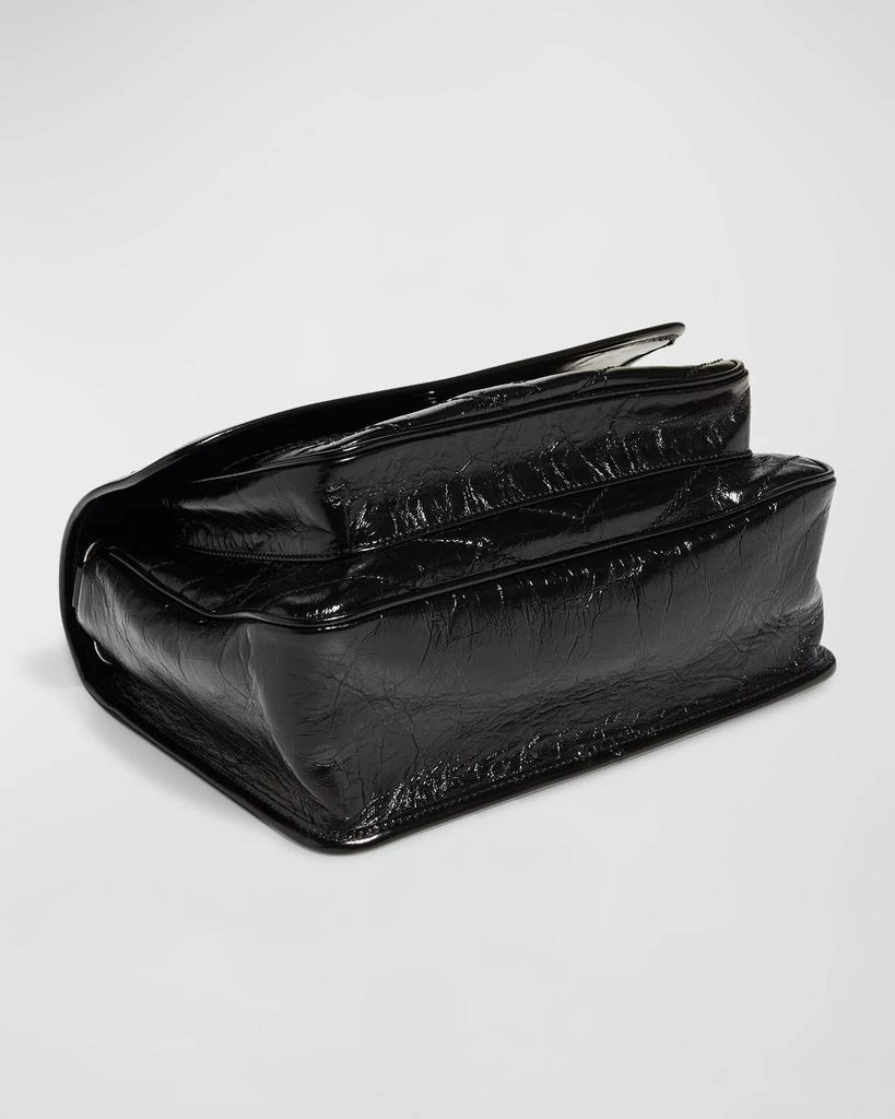 Yves Saint Laurent Niki Medium Flap YSL Shoulder Bag in Crinkled Leather 7