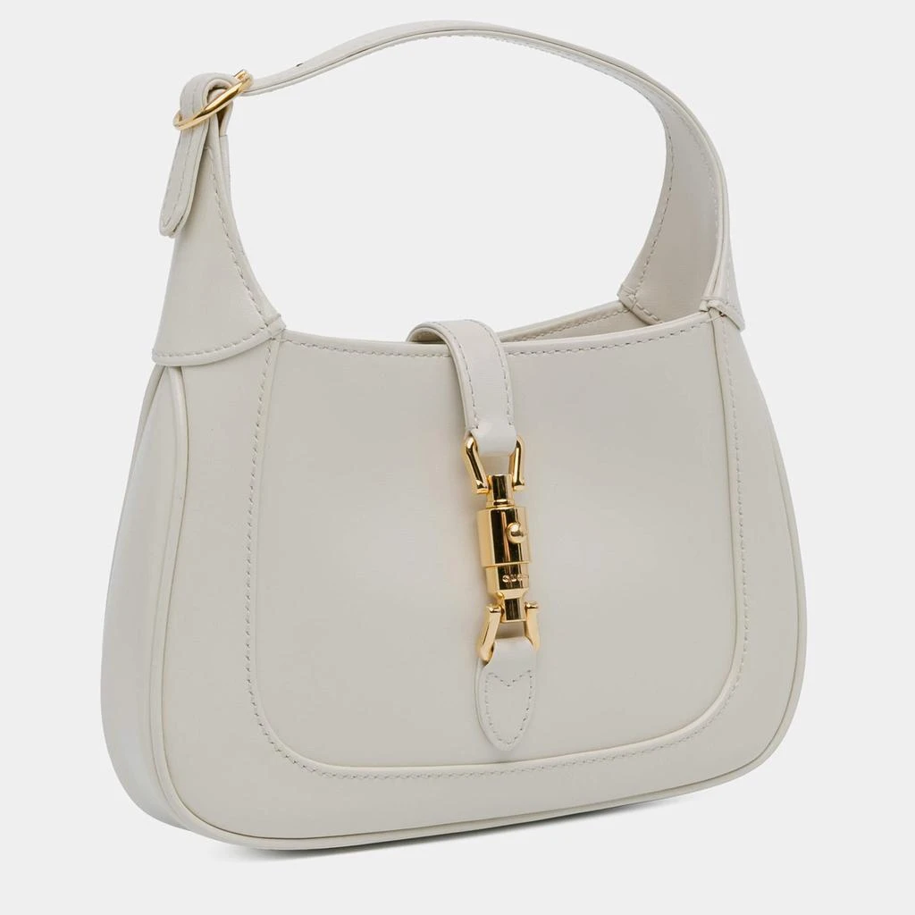 Gucci Gucci White Leather Mini Jackie 1961 Shoulder Bag 2