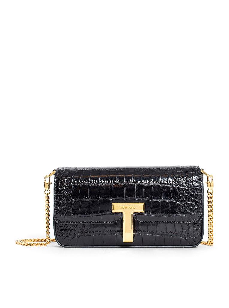 Tom Ford Embossed Croc Leather Mini Bag - Handbags - Free