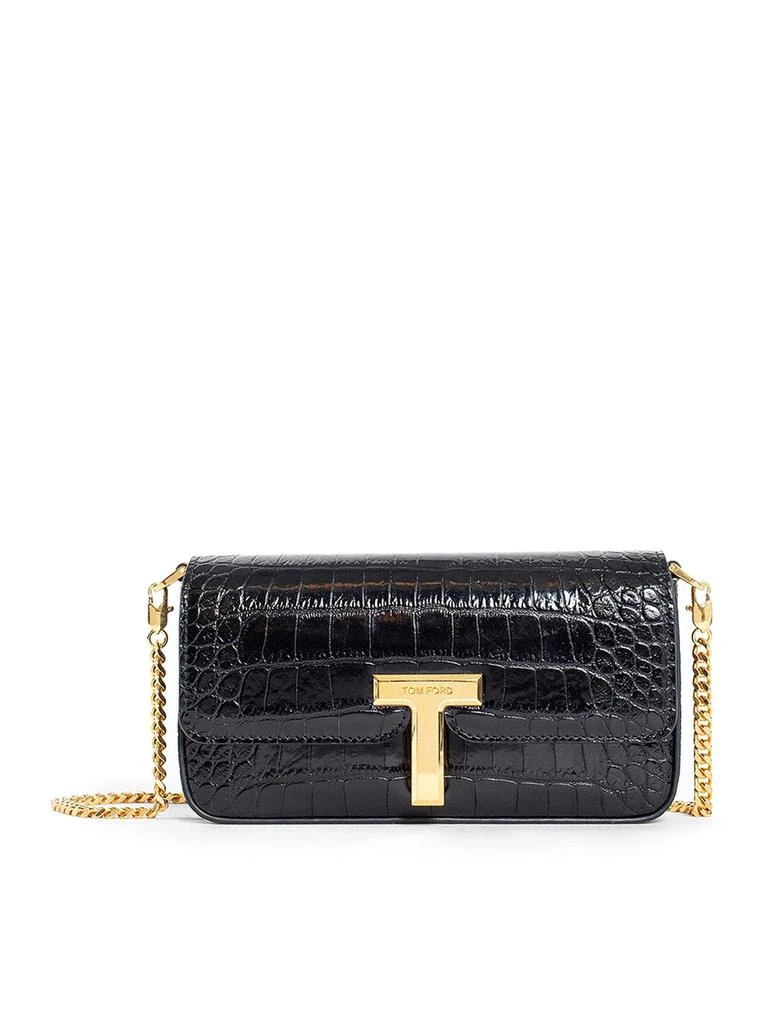 Tom Ford Embossed Croc Leather Mini Bag - Handbags - Free Shipping 