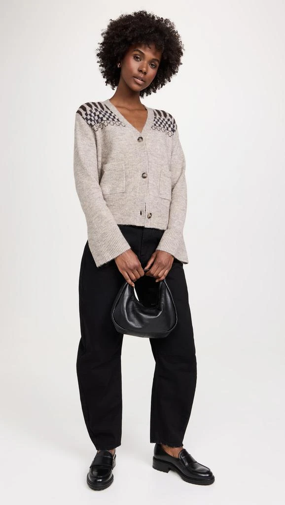 LNA Raina Fair Isle Cardigan 4