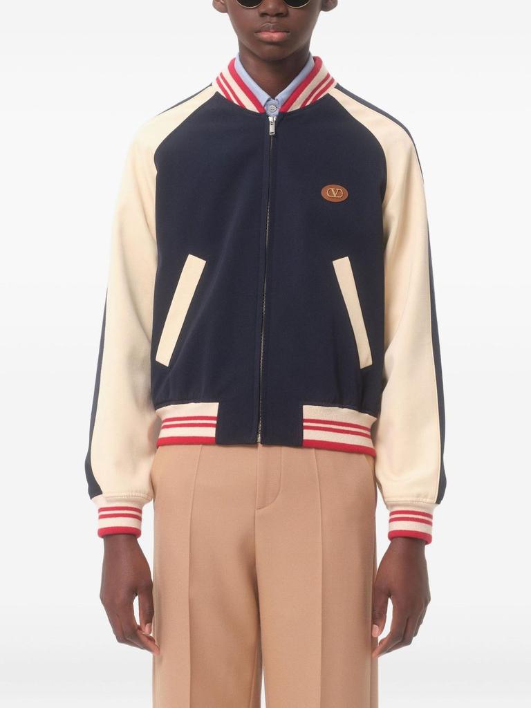 Valentino VALENTINO - V-logo Bomber Jacket - Jackets - Free