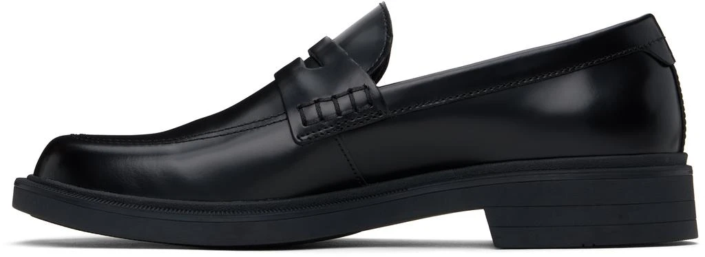 Hugo Boss Black Leather Penny Loafers 3