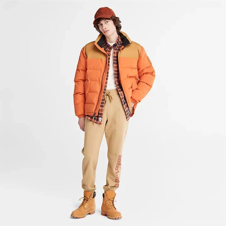 Timberland Welch Mountain Puffer Jacket for Men in Orange 3