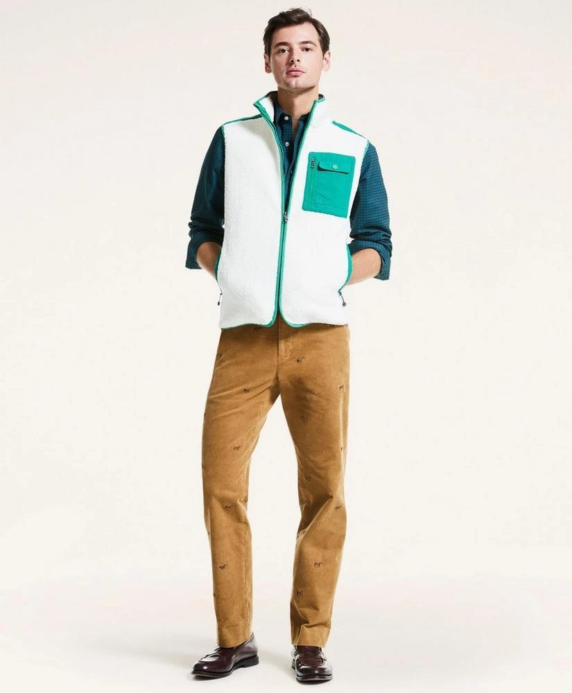 Brooks Brothers Teddy Fleece Vest 2