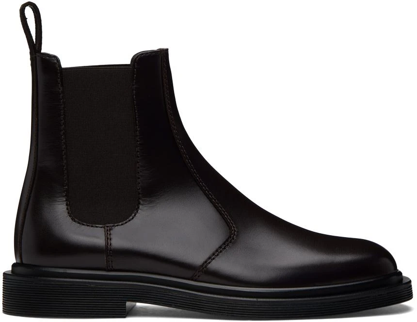 The Row Brown Elastic Ranger Boots 1