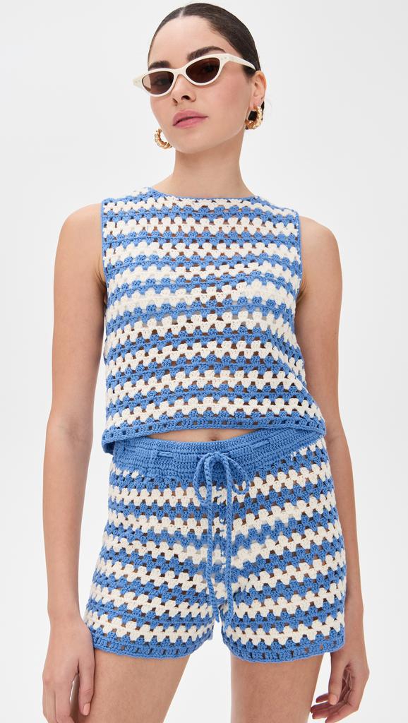MINKPINK Cally Crochet Crop Top