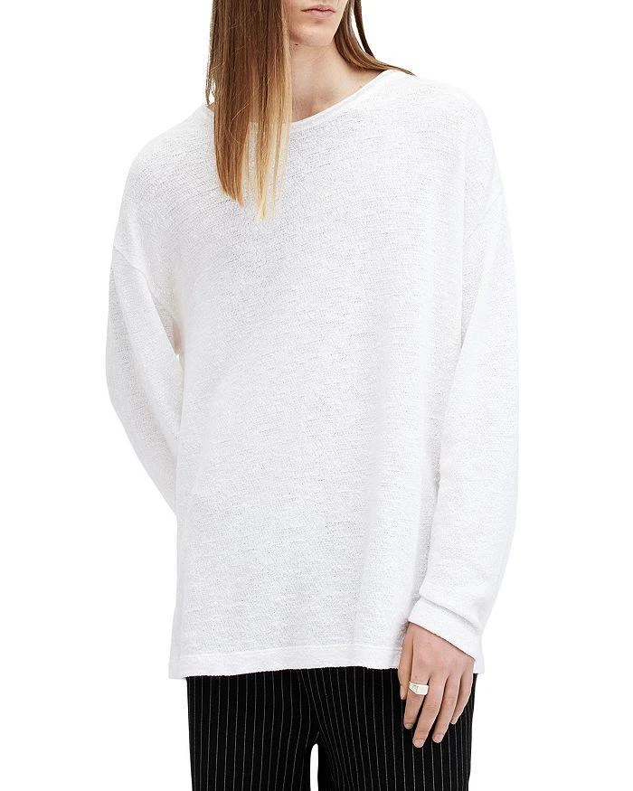 ALL SAINTS Sears Textured Oversized Sweatshirt 3