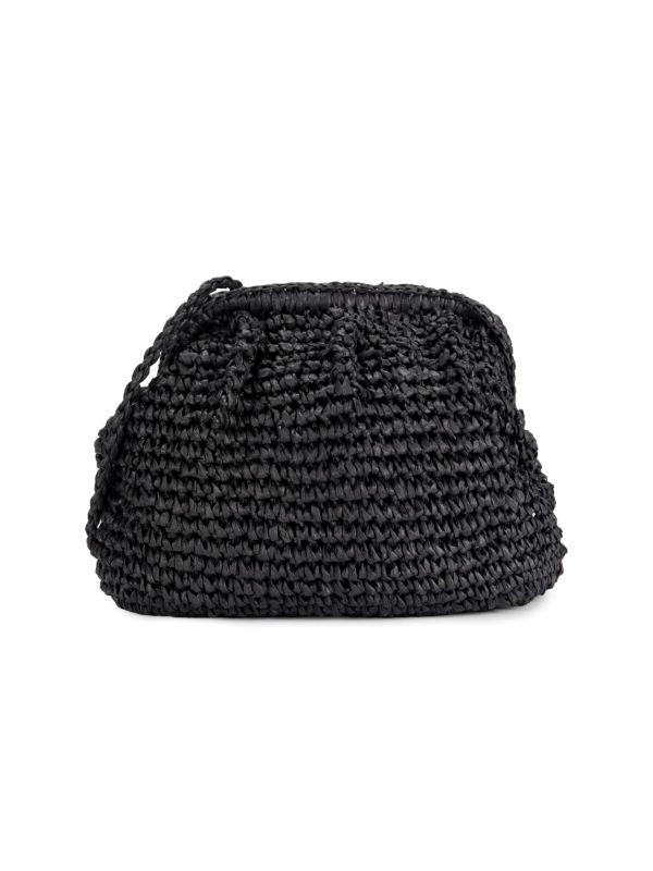 Nothing Written Black Jupi Knitted Tote - Tote Bags