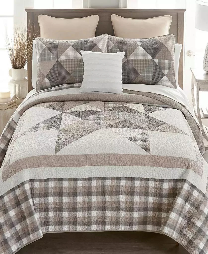 Donna Sharp Smoky Star 3-Pc. Quilt Set