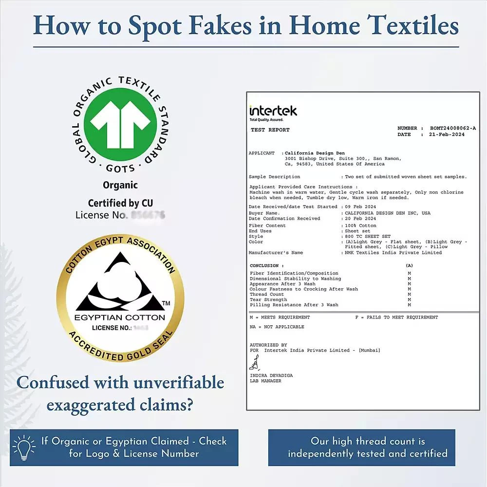 California Design Den Luxury 800 Thread Count 2 Standard Pillowcases, 100% Cotton Sateen, Soft, Smooth
Thick, Fits Standard
Queen Size Pillows 9