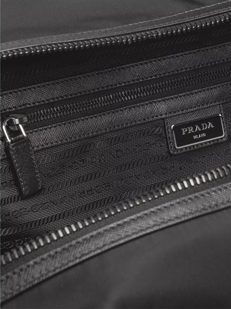 Prada Re-Nylon and Saffiano Leather Duffle Bag 5