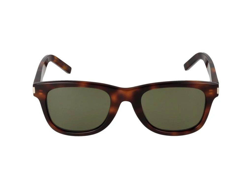Shop Saint Laurent Eyewear Classic SL 51 Square Frame Sunglasses