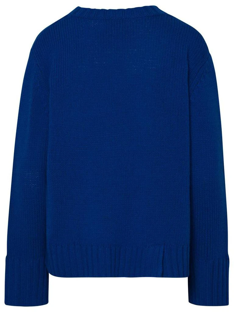 360 Cashmere 360 Cashmere 'Karine' Sweater In Blue Cashmere Blend 3