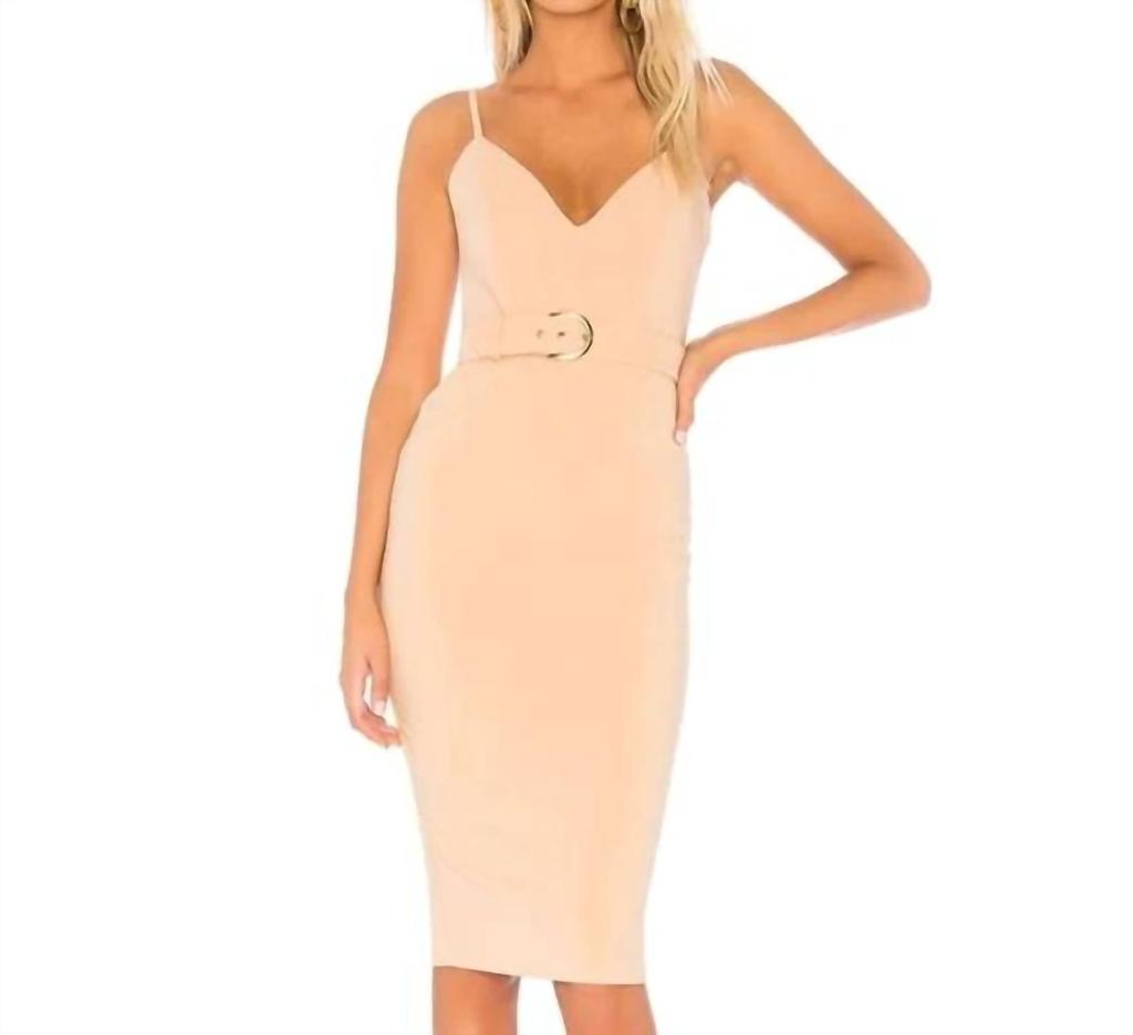Nookie Nookie - Blake Belted Midi Dress