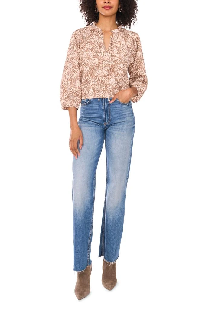 Vince Camuto Tie Neck Peasant Top 4